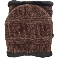 1Set Winter Fashion Warm Hat Men's Knitting Cap Hat Man Beanie Hat Cap Elastic Cap image