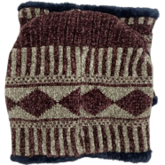 1Set Winter Fashion Warm Hat Men's Knitting Cap Hat Man Beanie Hat Cap Elastic Cap image