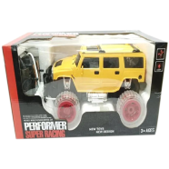 1: 12 4 Function Transparent Wheel Remote Control Humvee With Battery Plush Infant With Toys