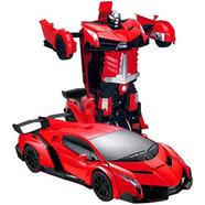 1: 12 remote control deformation simulation vehicle, New Transformation Car Toy Lamborghini Car Robot for Kids, RC Car One Button Transforms into Robot, Remote Control Transforming Robot for boy girl kids icon