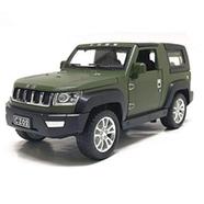1: 32 Beijing Jeep Alloy Car Wolf Warriors Diecast Model Car Toys image