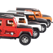 1: 32 Land Rover Defender Diecast Car Alloy Car Model Pull Back Car with Light Sound