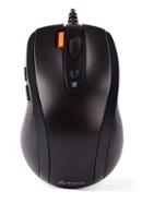 A4 Tech Wired V-Track Mouse USB Black, 1.5M Cable (N-70FX) image