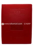 Redleaf Legal Diary (Red) - 2021 (For 1 Year) - Business Card Holder