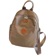 2025 New Hot Women’s Backpacks Designer High Quality Soft Nylon Simple Fashion Bag(Grey) image