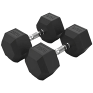 20 KG Hex Dumbbell Pair Total 40 KG image