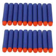 20 Pcs Nerf Refill Darts Soft Bullet Elite Series 72x12 mm - Blue (7000A-3) image