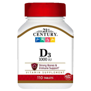 21st Century 25mcg (1000 IU) - 110 Tablets image