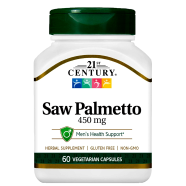21st Century Saw Palmetto Extract 420mg - 60 Capsules image