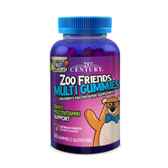 21st Century Zoo Friends Multi Gummies, Fruit 60 Count image