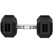 22.5 KG Hex Dumbbell 1 Pcs - Black image