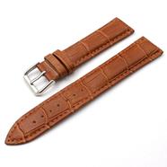22mm Leather Strap for Smartwatch – Brown Color image