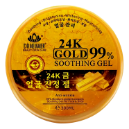 24k Gold 99 Percent Shoothing Gel - 300 ml image