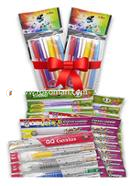 Pen Combo Package Yearly for Student - 03 (Econo Tech point Pen - 20 Pcs, Econo Champ Pen - 20 Pcs, Econo Full Time Pen - 12 Pcs, GQ Genious Pen - 10 Pcs)