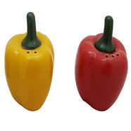 2 Capsicum Dining Table Cruet Set with Stand for Salt Pepper and Seasoning icon