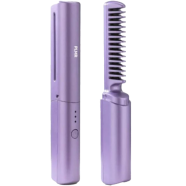 2-In-1 Mini Portable Wireless Straight Hair Comb For Curly Hair and Beard image