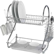 2 Layer Dish Drainer Rack image