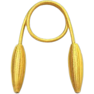 2 PCS Magnetic Curtain Buckle Magnetic Curtain Tiebacks Convenient Drape Tie European Style Decorative Weave Rope Curtain Rings image