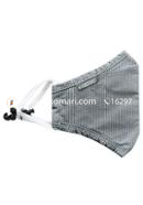 Fabrilife Premium 7 Layer cotton face Mask - Grey ST Color