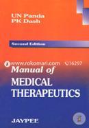 Manual of Medical Therapeutics (Paperback) image