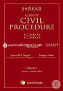 Sarkar Code of Civil Procedure (Set of 2 Volumes) image
