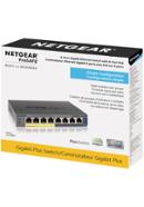 8-Port ProSafe Gigabit Manage Plus Desktop Switch plus 4-Port PoE (PoE Budget 45W) (GS108PE) image