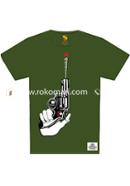 Pasha - aaaaaaaa (Marzuk Russell T-Shirt) - Olive - XXXL