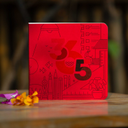 365 Days(Print) Red Cover Notebook (SN202510193) image