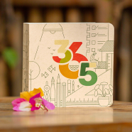 365 Days(Print) White Cover Notebook (SN202510193) image