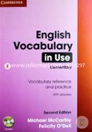 English Vocabulary in Use Elementary Book with Answers and CD-ROM (Paperback) image