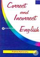 Correct and Incorrect English image