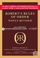 Robert's Rules of Order Newly Revised (Robert's Rules of Order  image