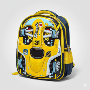 3D Car Hard Shell School Bag - Custom Oxford Material Lightweight Kids Fashion School Backpack icon