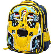 3D Car Hard Shell School Bag image