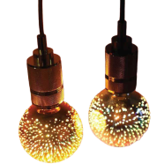 3D Firework Led Decorative Light Bulb Ball Shape (Fresh Box) image