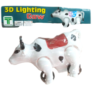 3D Lighting Cow Toy Dash 1Pcs image