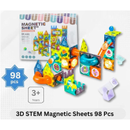 3D STEM Magnetic Sheets 98 Pcs image