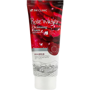 3W CLINIC Rose Water Cleansing Foam moisturizing for face image