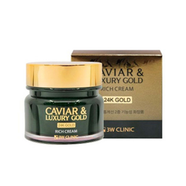 3W Clinic Caviar and Luxury Gold Rich Cream 100g image