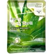 3W Clinic Fresh Aloe Mask Sheet 23gm image