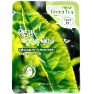 3W Clinic Fresh Green Tea Mask Sheet 23gm image
