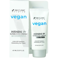 3W Clinic Vegan Intensive Uv Sunblock Cream Spf 50 Pa 60ml image