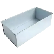 3 Pcs Cake Pan - Silver image