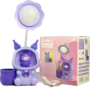 3 in 1 USB Table Lamp Adjustable LED Desk Light for Study Office and Bedside Use (Multicolor and Multidesign) image