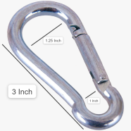 3inch High Quality Spring Snap Hooks Heavy Duty Stainless Steel icon