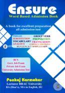 Ensure Word Based Admission Book image