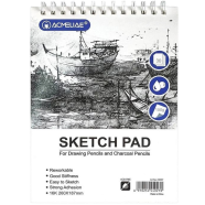  Acmeliae Sketch Pad For Drawing Pencil and Charcoal Pencils (30 Page, 150g, 16K 260*187mm) - 44027 image