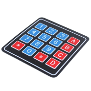 4×4 16Key Matrix Keyboard Membrane Switch Keypad image