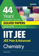 44 Years Chapterwise Topicwise Solved Papers (2022-1979) IIT JEE Chemistry image