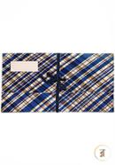 Premium Floral Court File - Blue and Antique Whire Color image